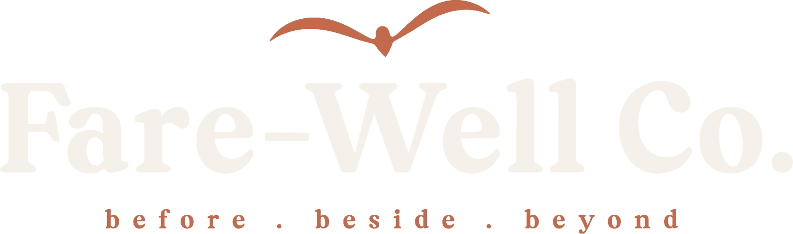 Fare-Well Co., before . beside . beyond